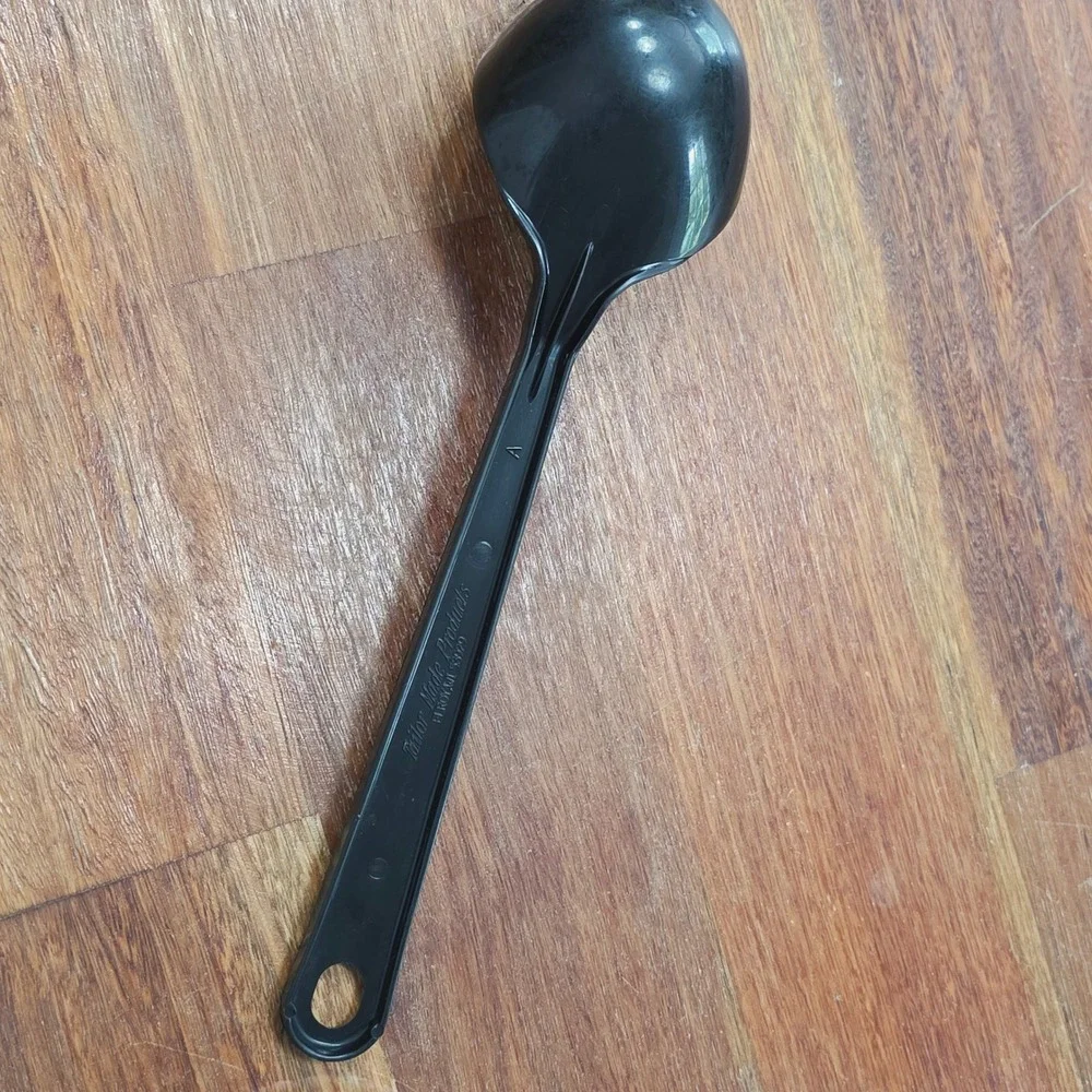 Tailor Made Products Black Plastic Kitchen‎ Ladle Long Handle Elroy WI USA 10
